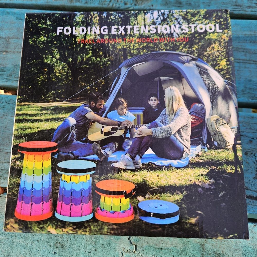 Rainbow Travel Extension Stool